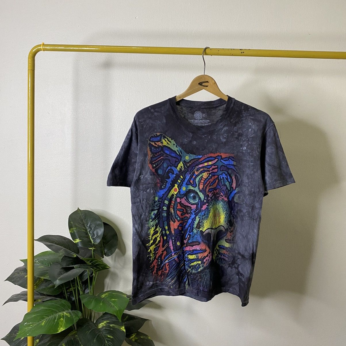 The Mountain Tiger Graphic Tie Dye Animal Habitat T Shirt Size US M / EU 48-50 / 2 - 1 Thumbnail