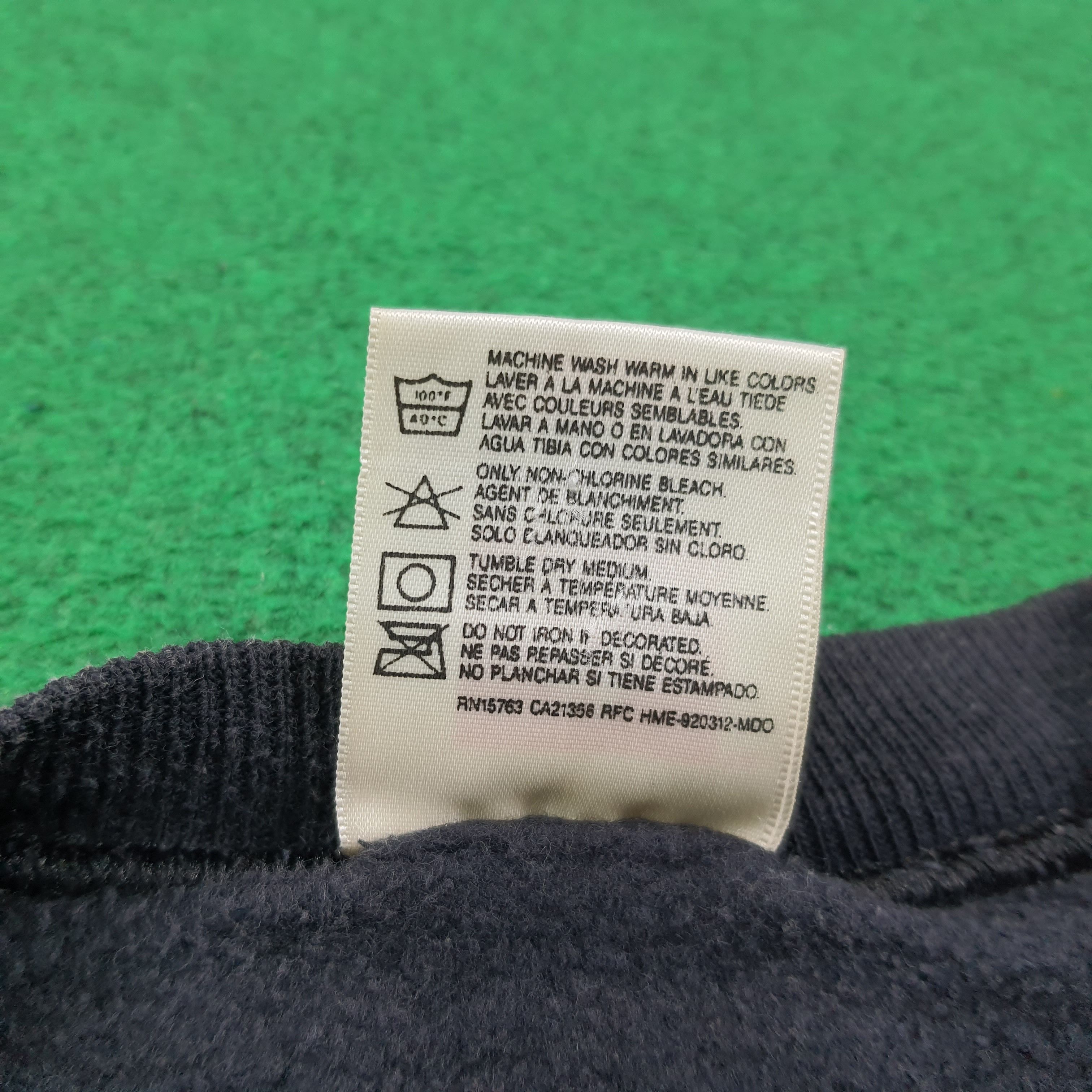 Hanes Vintage 90s Hanes USA Snoopy Peanuts Sweatshirt C278N6 Size US M / EU 48-50 / 2 - 7 Thumbnail