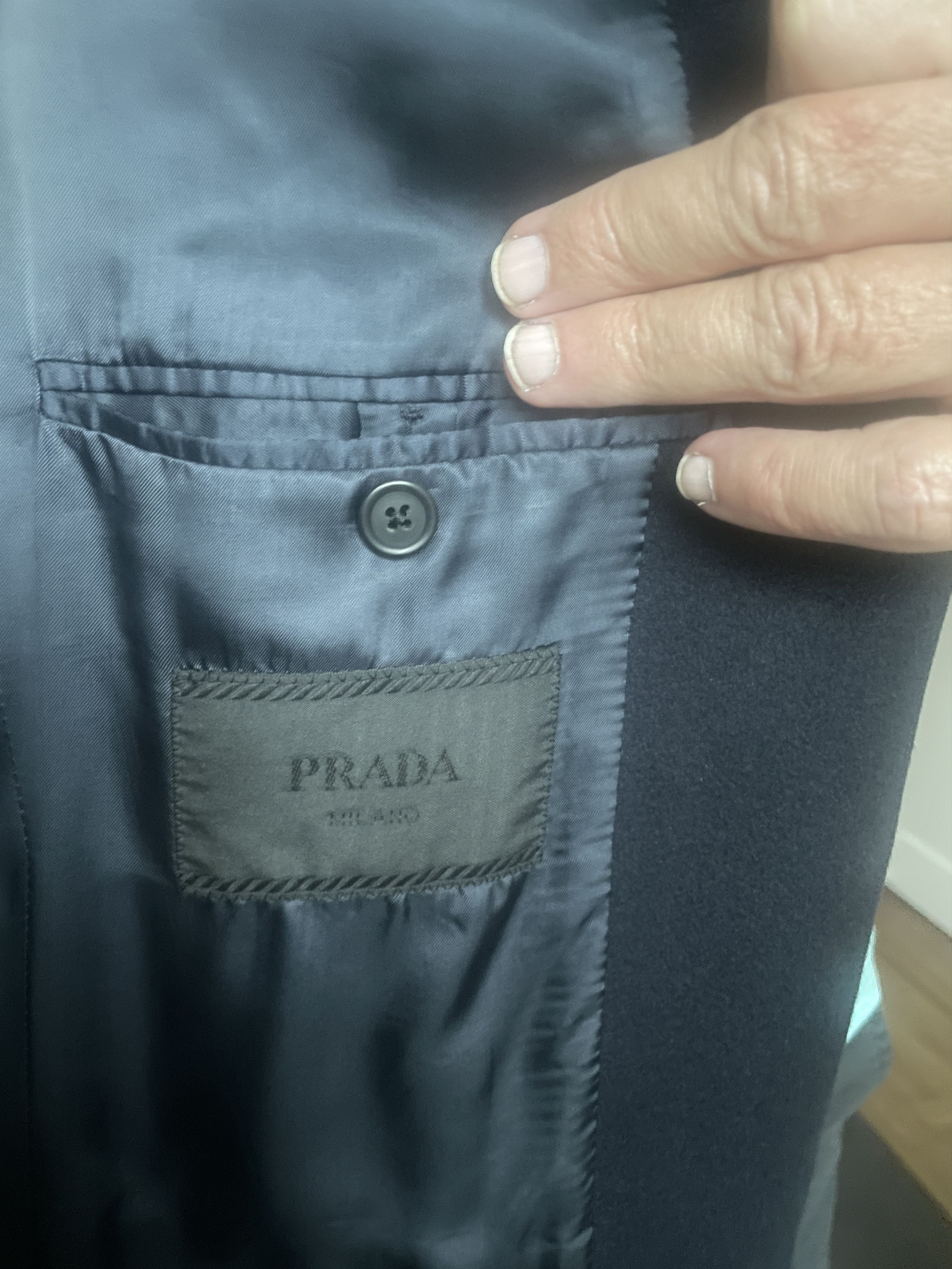Prada Prada Cashmere Blazer Size 50R - 9 Thumbnail