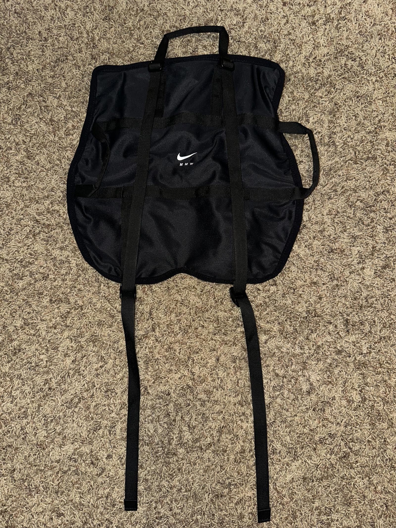 Nike MMW x NikeLab Black Drawstring Shoe Backpack Bag Size ONE SIZE - 2 Thumbnail