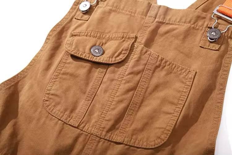 Japanese Brand × Vintage denim overalls with adjustable straps Size US 34 / EU 50 - 6 Thumbnail