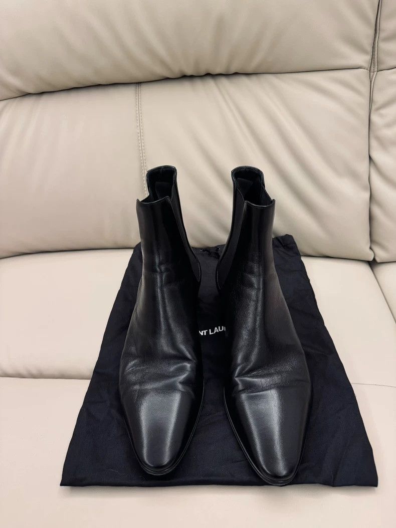 Saint Laurent Paris Saint Laurent Paris Chelsea boots full leather Size US 10 / EU 43 - 2 Thumbnail