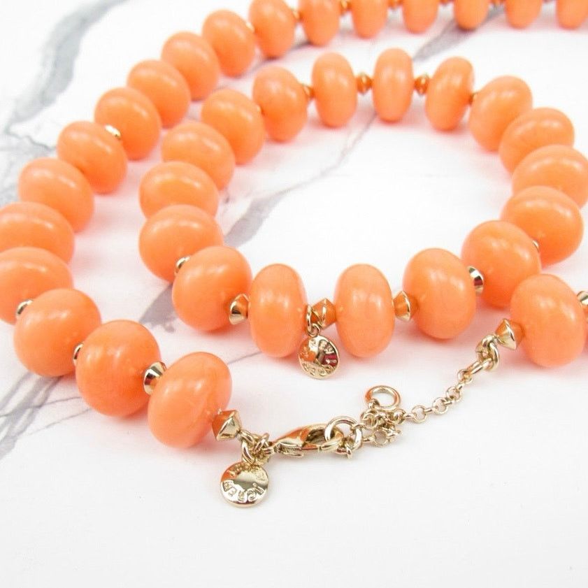 J.Crew J.Crew Coral Beaded Necklace & Bracelet Set Size ONE SIZE - 4 Thumbnail