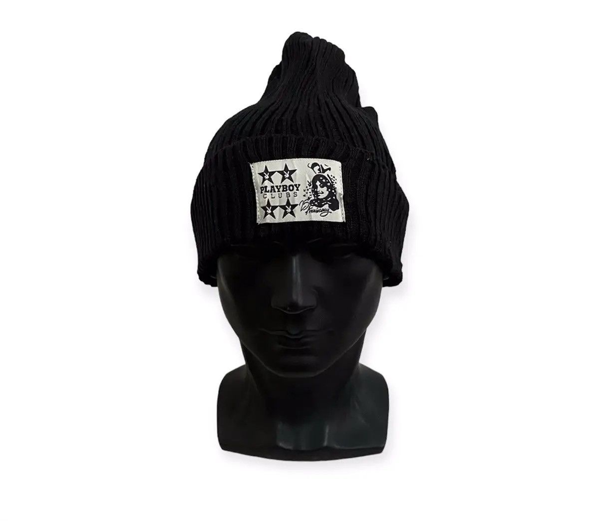 Playboy × Vintage Playboy Small Logo Beanie Hat Size ONE SIZE - 1 Thumbnail