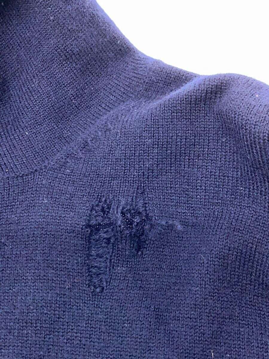 Comme des Garcons Homme Plus 1991 Distressed Wool Turtleneck Size US L / EU 52-54 / 3 - 8 Thumbnail