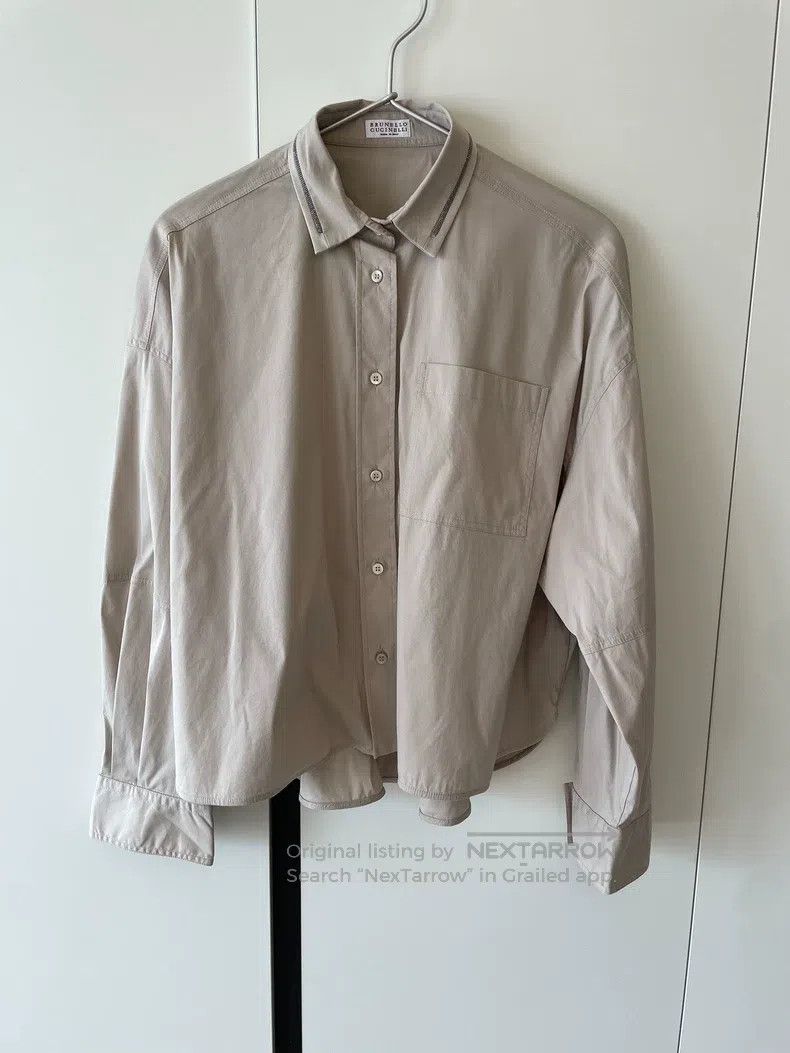 Brunello Cucinelli Brunello Cucinelli Blouse Size S / US 4 / IT 40 - 2 Thumbnail