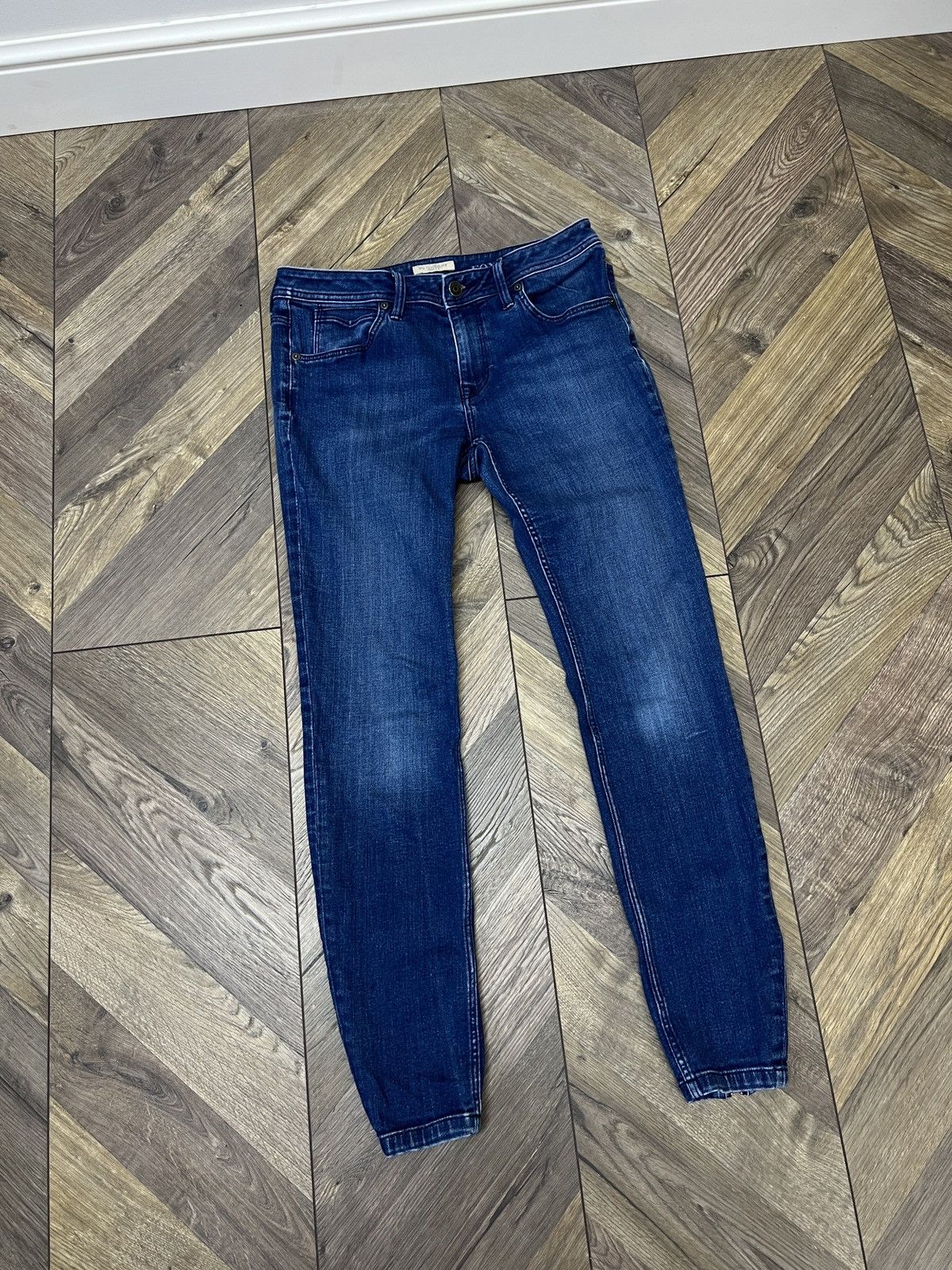 Burberry × Designer × Vintage Vintage Burberry Brit Women’s denim skinny jeans Size 31" - 4 Thumbnail