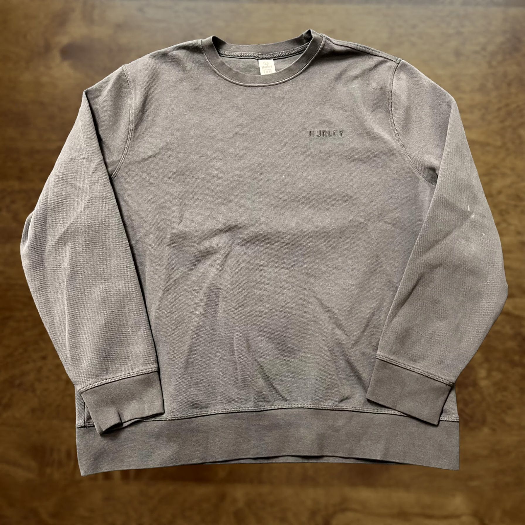 Hurley Hurley Sweatshirt Mens L Green Fleece Crewneck Pullover Logo Knit Casual Size US L / EU 52-54 / 3 - 1 Thumbnail