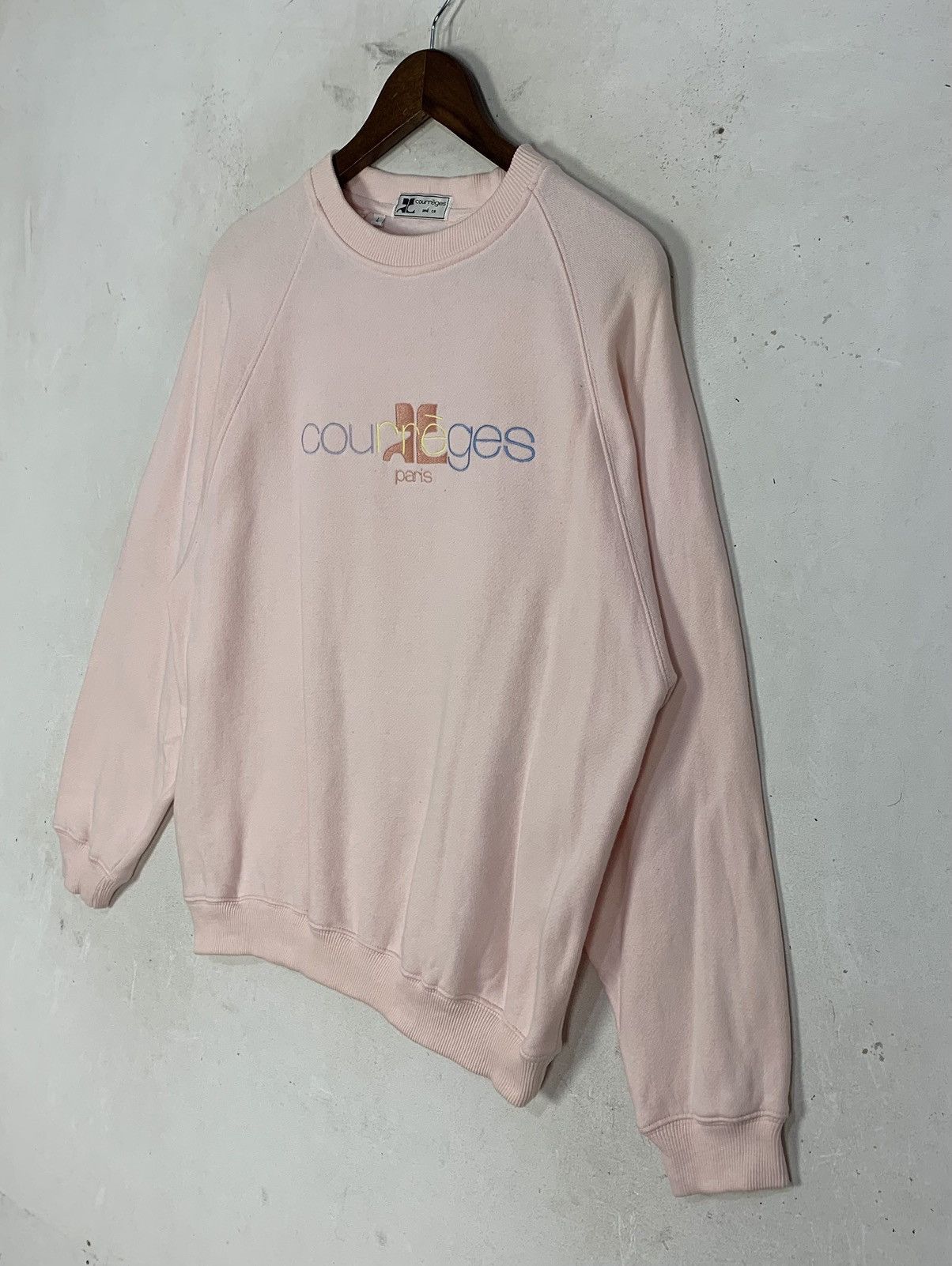 Courreges Vintage Courreges Paris&Co Luxury JapaneseBrand Sweatshirt Size M / US 6-8 / IT 42-44 - 4 Thumbnail