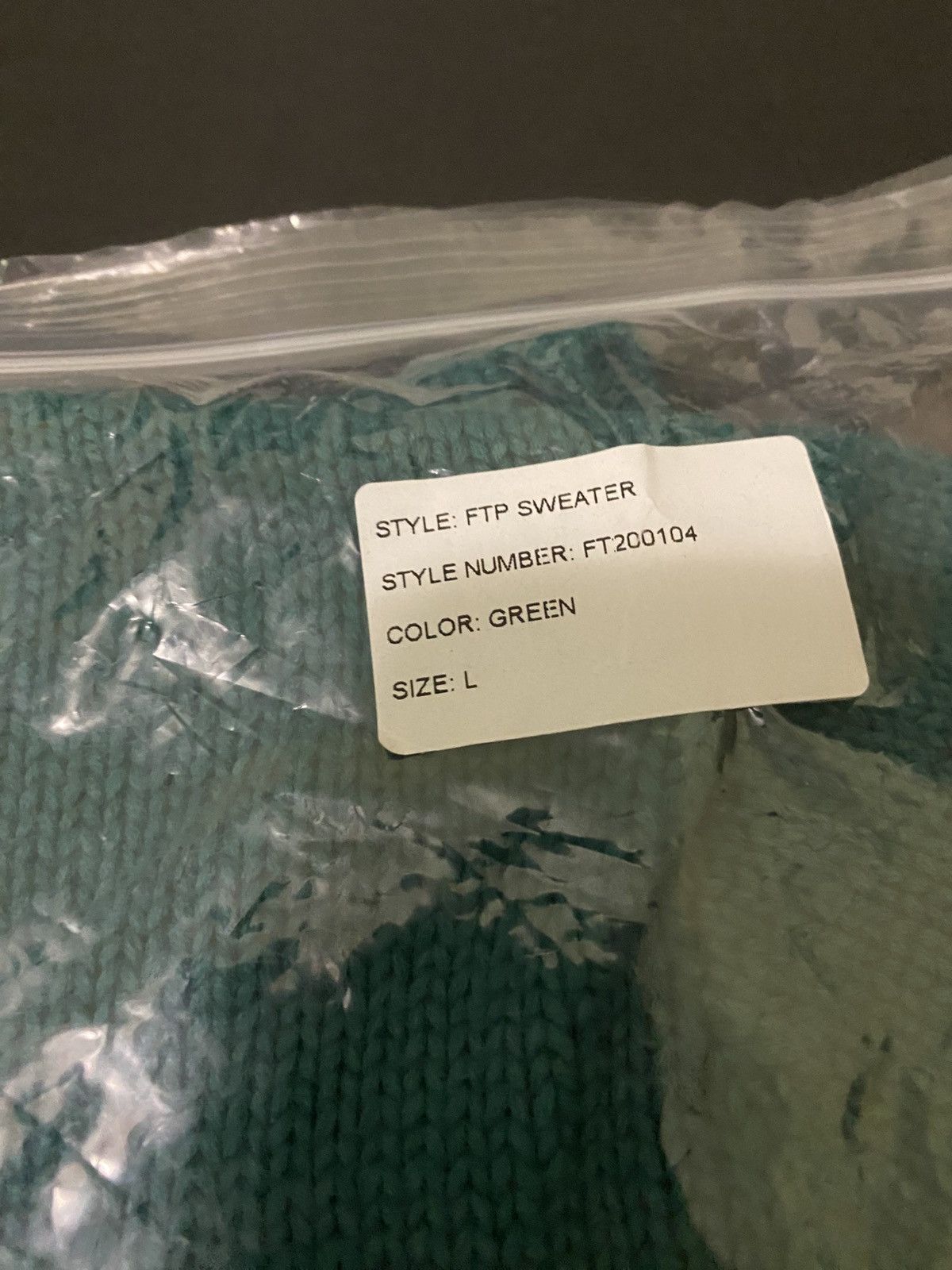 Fuck The Population FTP Spellout Knit Sweater Size US L / EU 52-54 / 3 - 5 Thumbnail