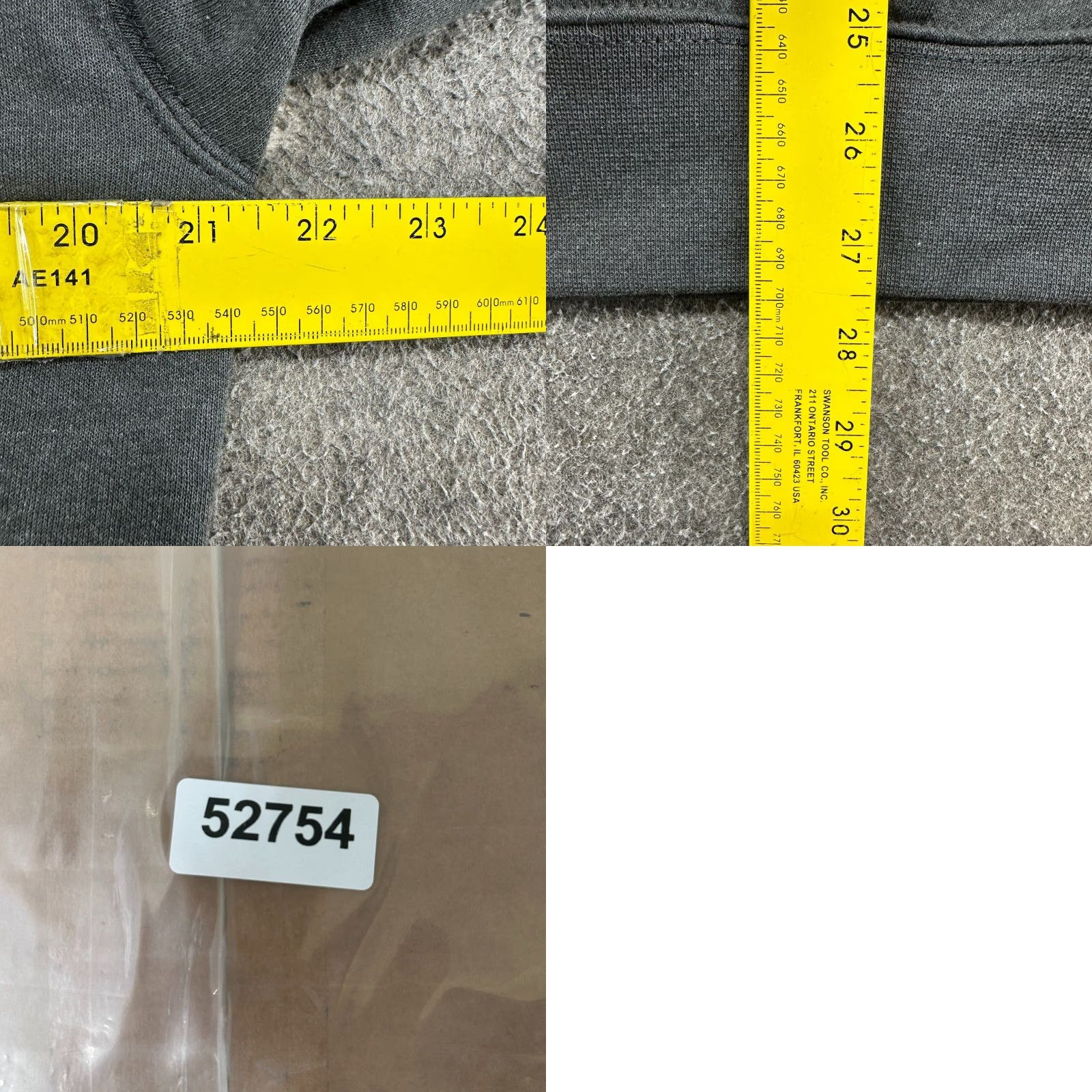 Carhartt Carhartt Sweatshirt Mens Small Gray Pullover Crew Neck Cotton Polyester Fleece Logo 90s Stacked Pocket, Regular Fit, Winter/All Seasons, Men Size US S / EU 44-46 / 1 - 8 Thumbnail