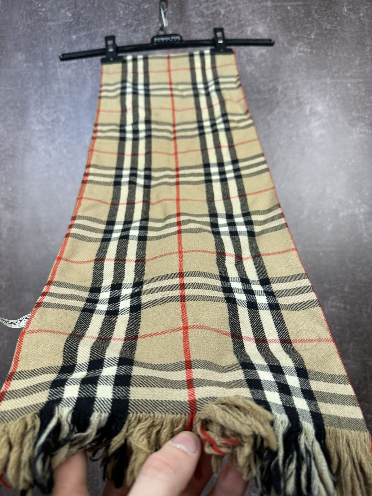 Burberry BURBERRY SCARF VINTAGE 70-80s Size ONE SIZE - 5 Thumbnail
