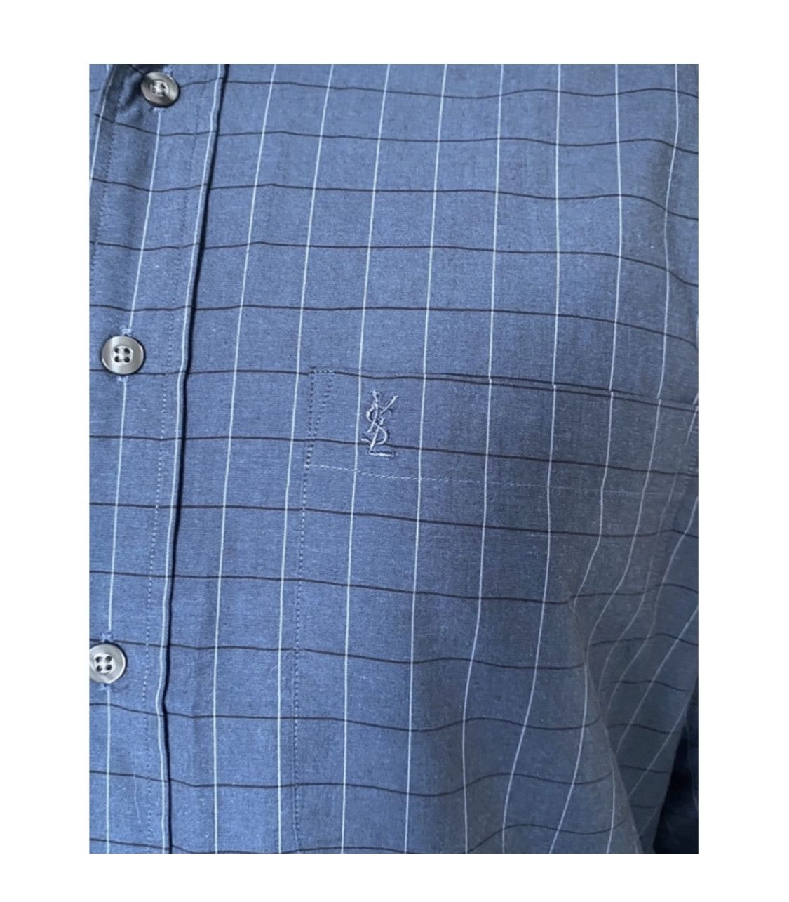Yves Saint Laurent Yves Saint Laurent vintage shirt Size US S / EU 44-46 / 1 - 4 Thumbnail