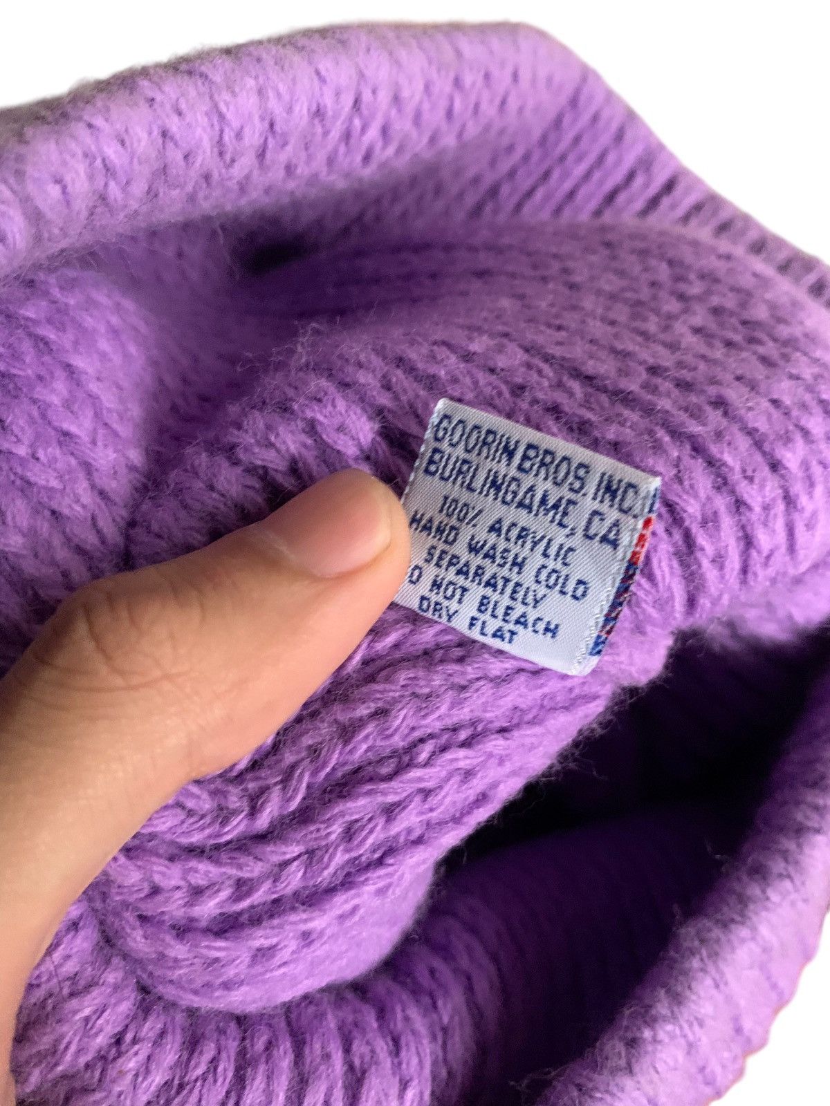 Japanese Brand × Vintage Vintage Knitted Made in Usa Winter Session Beanie Hats Size ONE SIZE - 9 Thumbnail