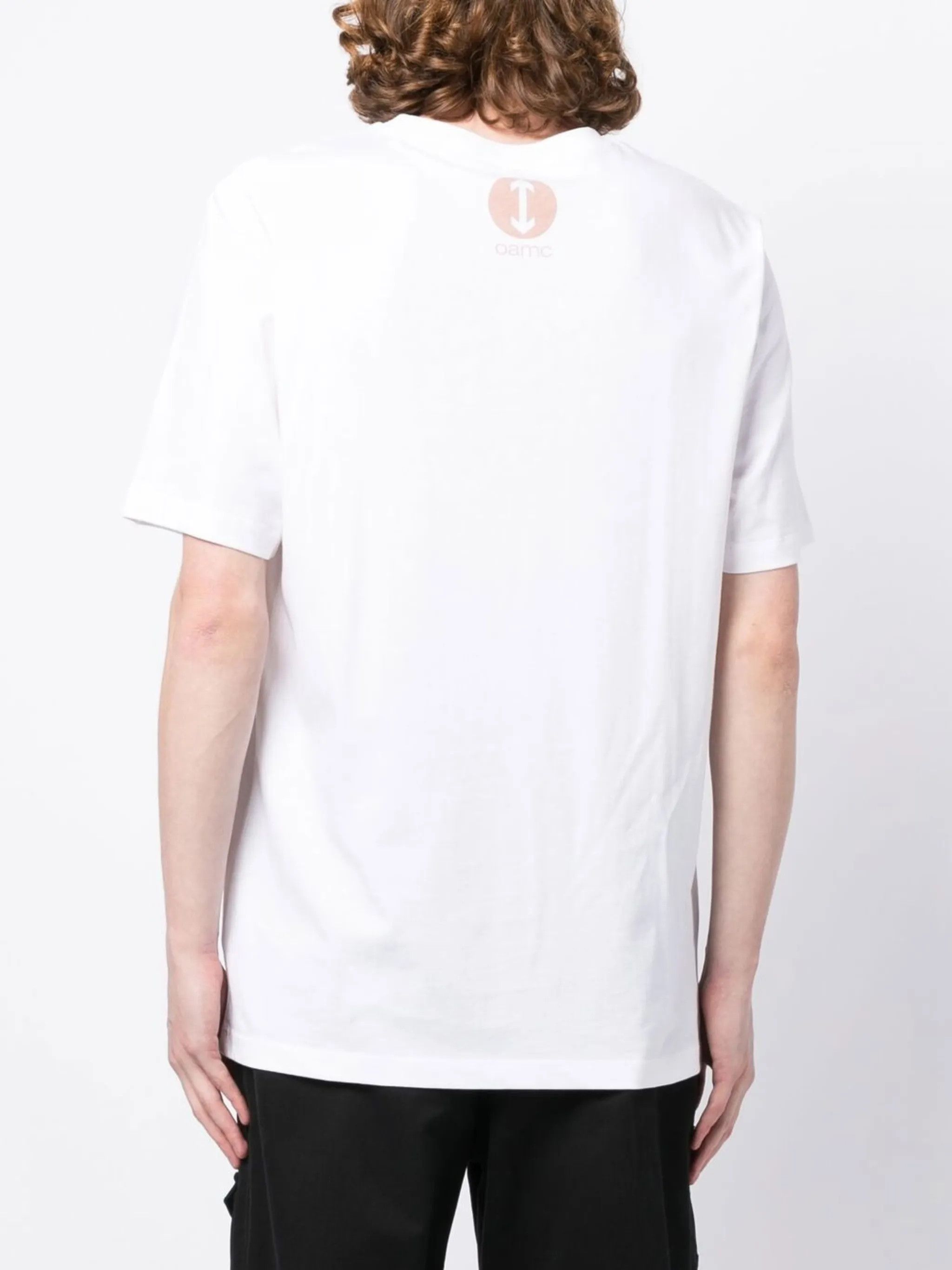 OAMC o1y0225 Logo Crewneck T-Shirt in White Size US M / EU 48-50 / 2 - 4 Thumbnail