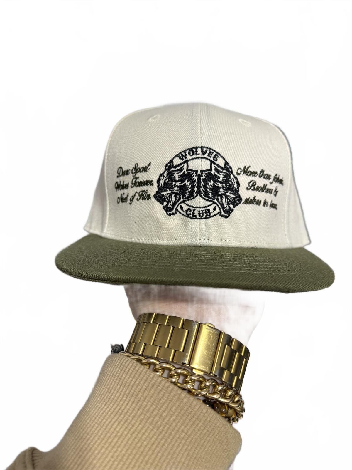 Darc Sport Darc Sport--Wolves Club--Two-Tone Fitted Hat 7 1/8 Size ONE SIZE - 1 Thumbnail