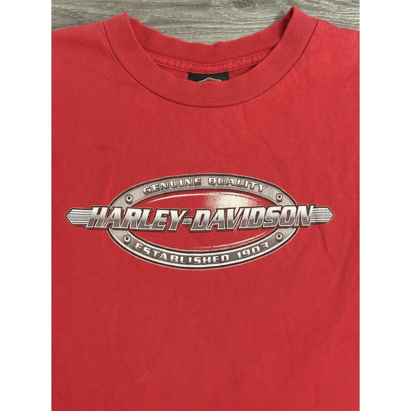 Harley Davidson Harley Davidson Motorcycles Logo Cutoff Shirt - Men’s Large Size US L / EU 52-54 / 3 - 2 Thumbnail