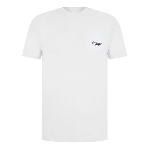 image of Givenchy O1G2R1Mq0424 Logo T-Shirts In White, Men's (Size 2XL)