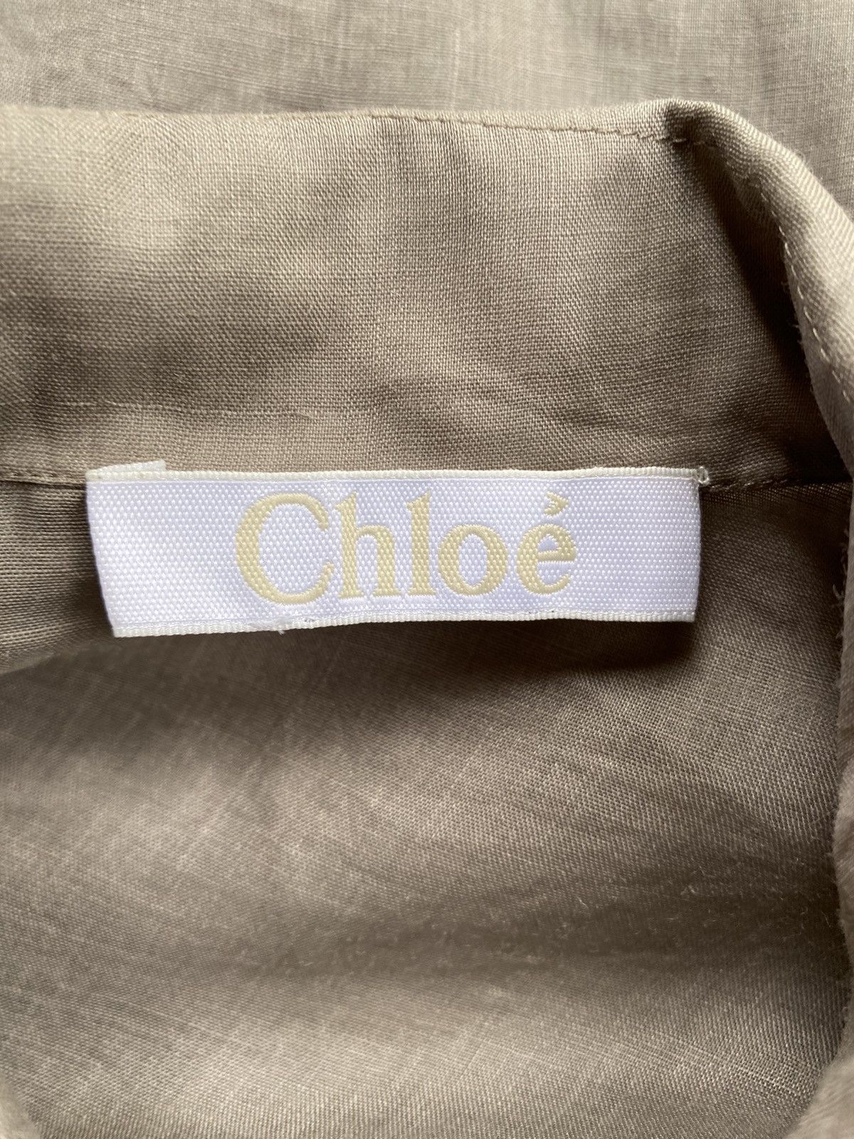 Chloe Chole brow pleated shirt Size M / US 6-8 / IT 42-44 - 6 Thumbnail