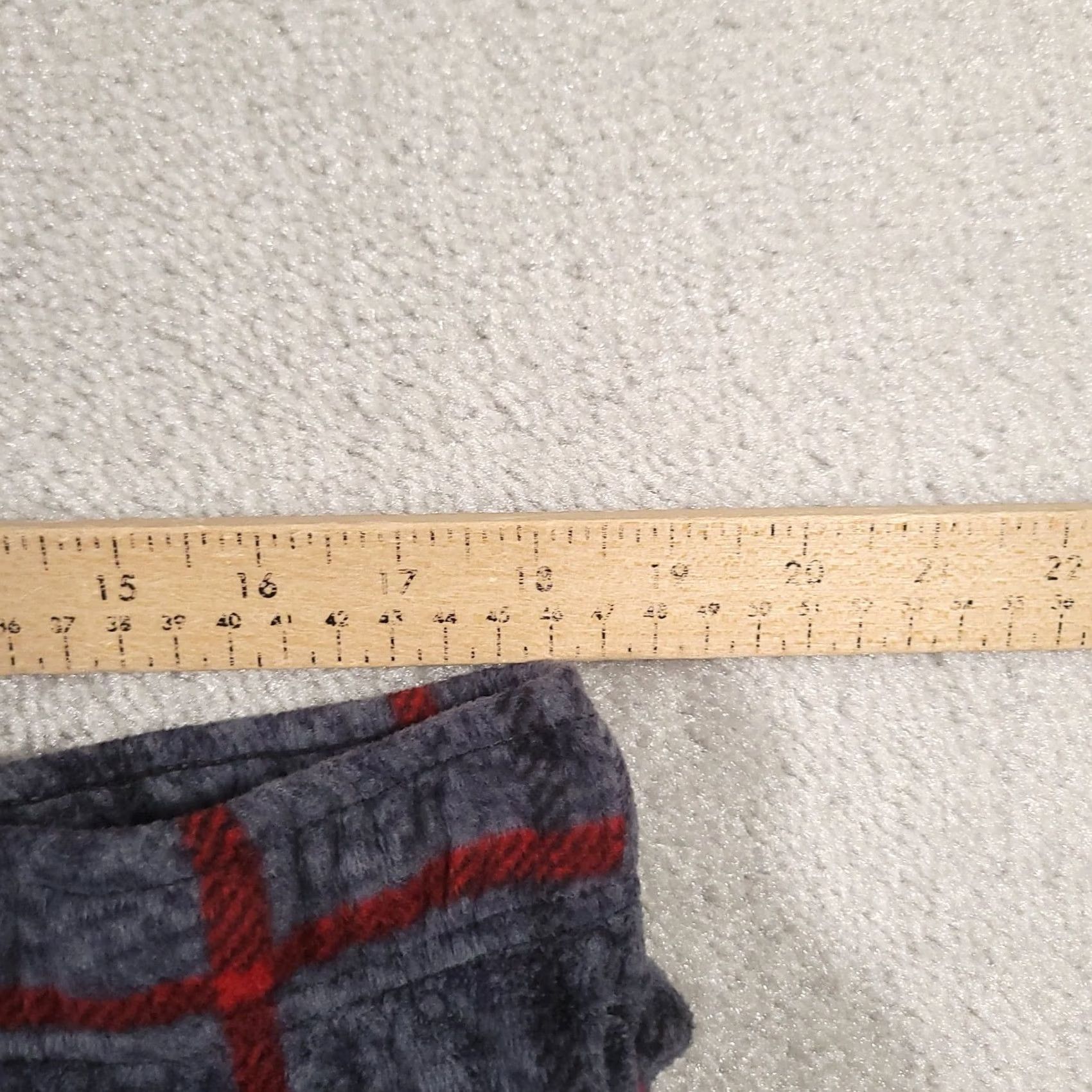 Vintage Cuddl Duds Pajama Pants Womens 2XL Gray Plaid Festive Holiday Lounge Size 40" / US 18 - 4 Thumbnail