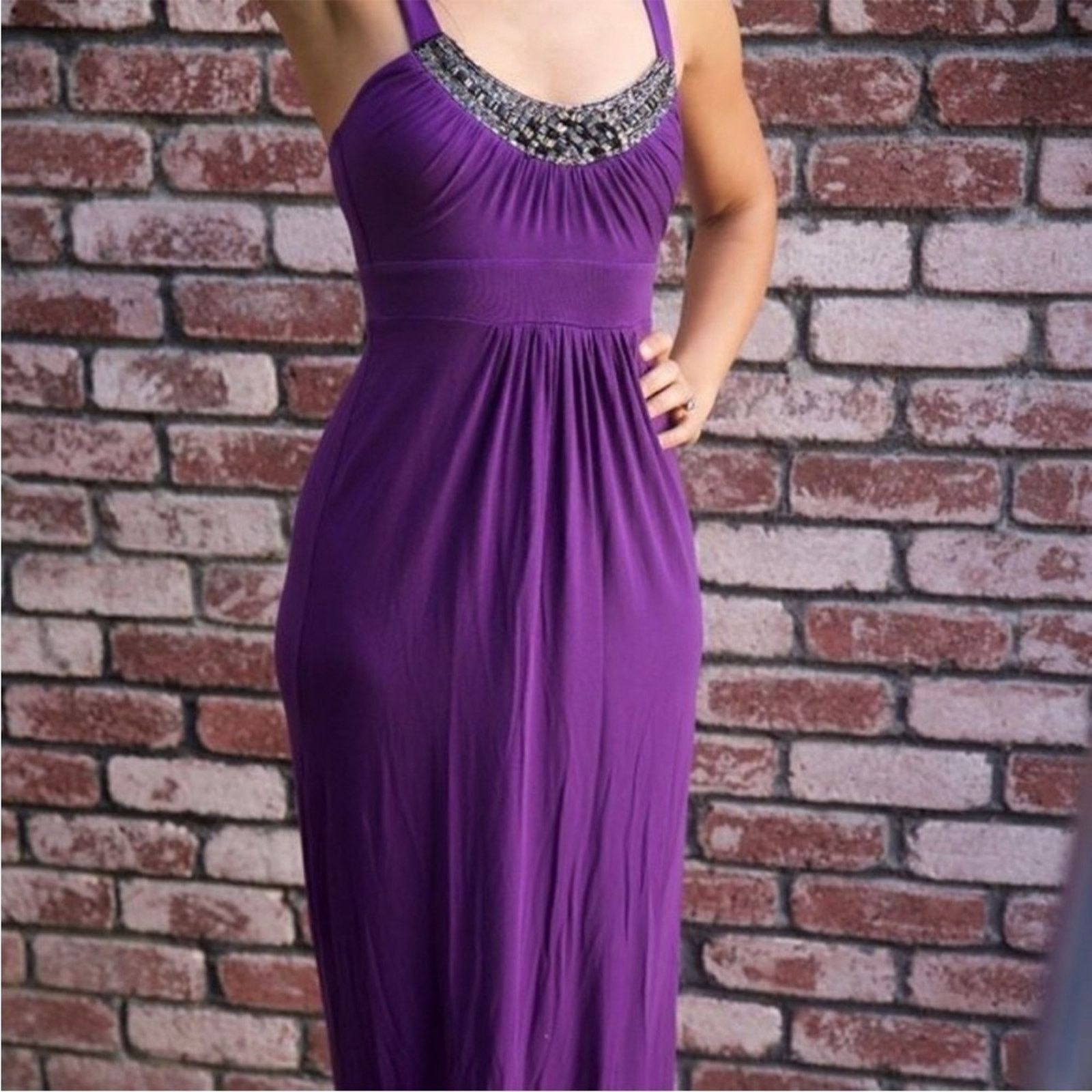 & Other Stories Tart Purple Maxi Dress Size S / US 4 / IT 40 - 1 Thumbnail