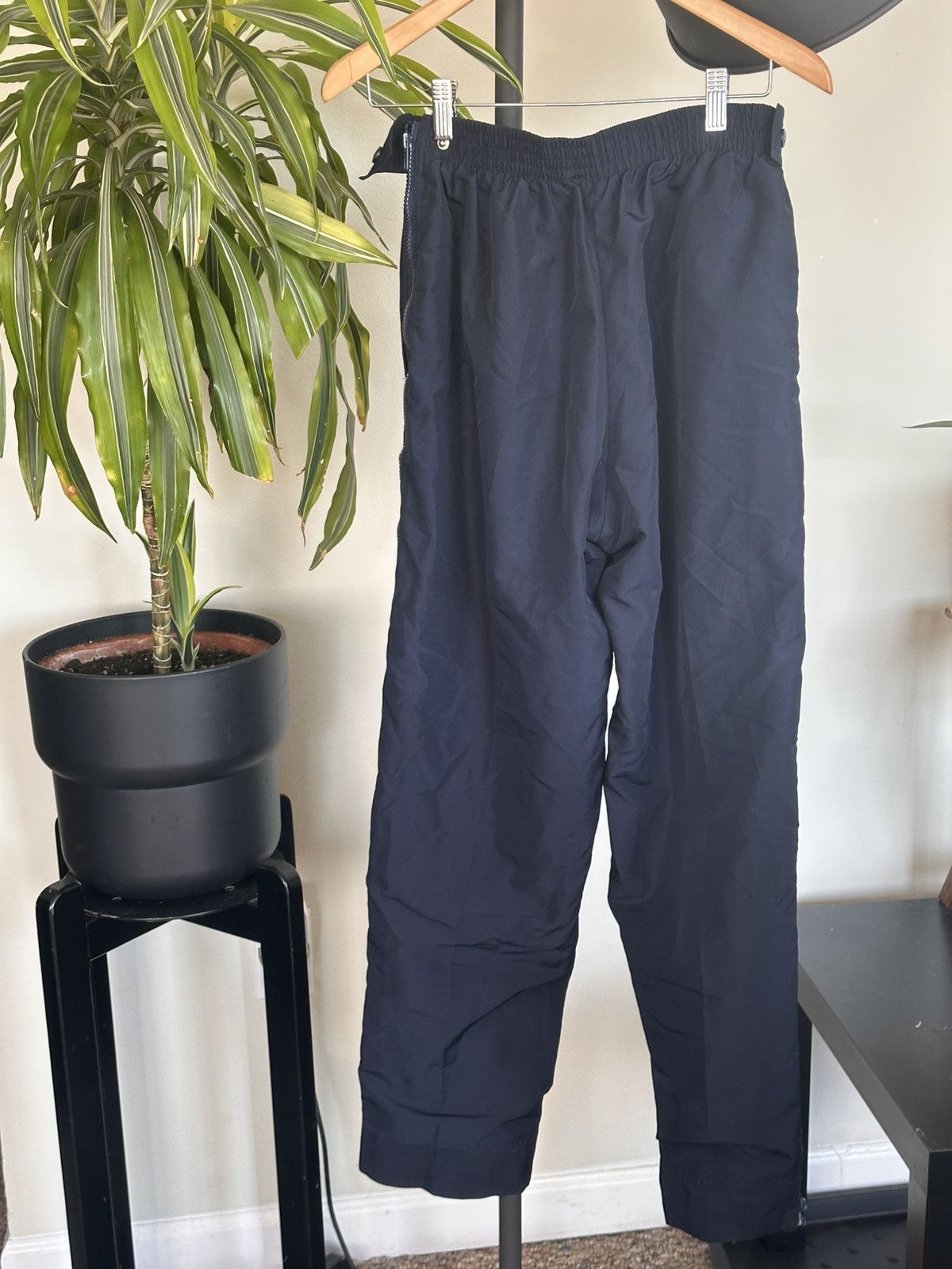 Nike Vintage 90’s Nike Full Zip Trackpants Navy Medium Size US 29 - 2 Thumbnail