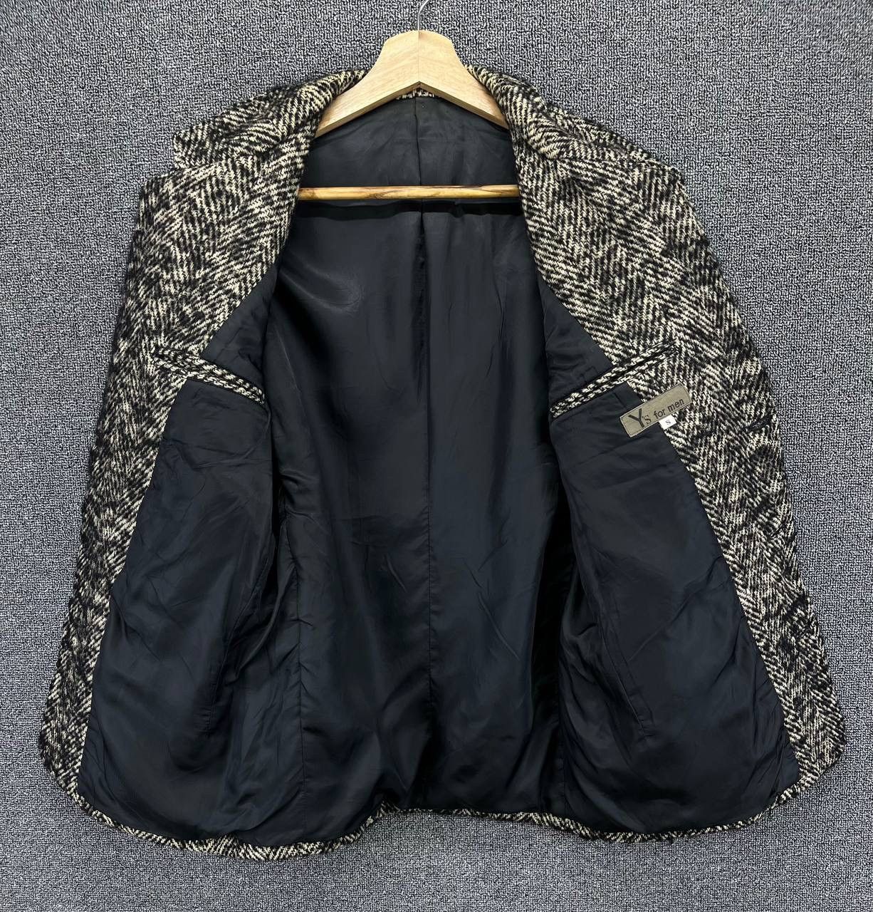 Yohji Yamamoto Vintage Yohji Yamamoto Y’s For Men Wool Button Up Jacket Size US S / EU 44-46 / 1 - 7 Thumbnail