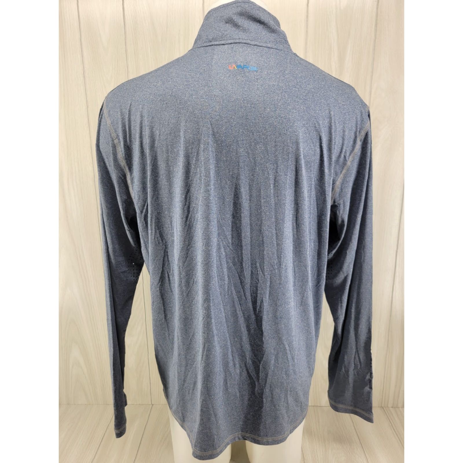 Vintage Salt Life Shirt Mens XL Blue Quarter Zip Long Sleeve UV Vapor Breathing Quick Dry Moisture Wicking UV Protection Activewear Regular Fit Casual Hoodie? Size US XL / EU 56 / 4 - 7 Thumbnail