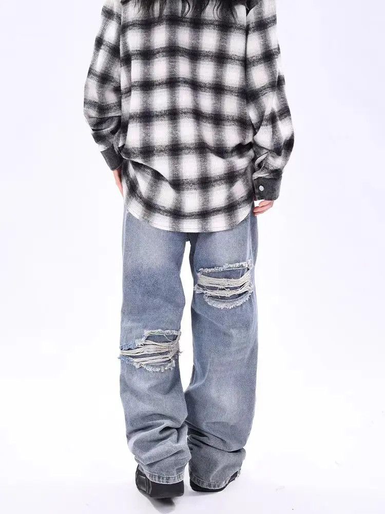 Designer × Japanese Brand Vintage Streetwear Hip Hop Loose Casual Pants Size US 31 - 3 Thumbnail