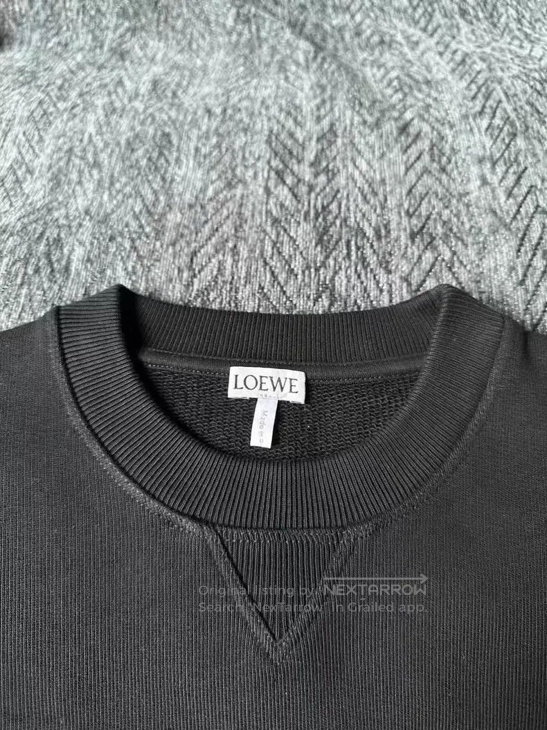 Loewe Loewe Black and Gold Embroidered Sweatshirt Size XS / US 0-2 / IT 36-38 - 3 Thumbnail