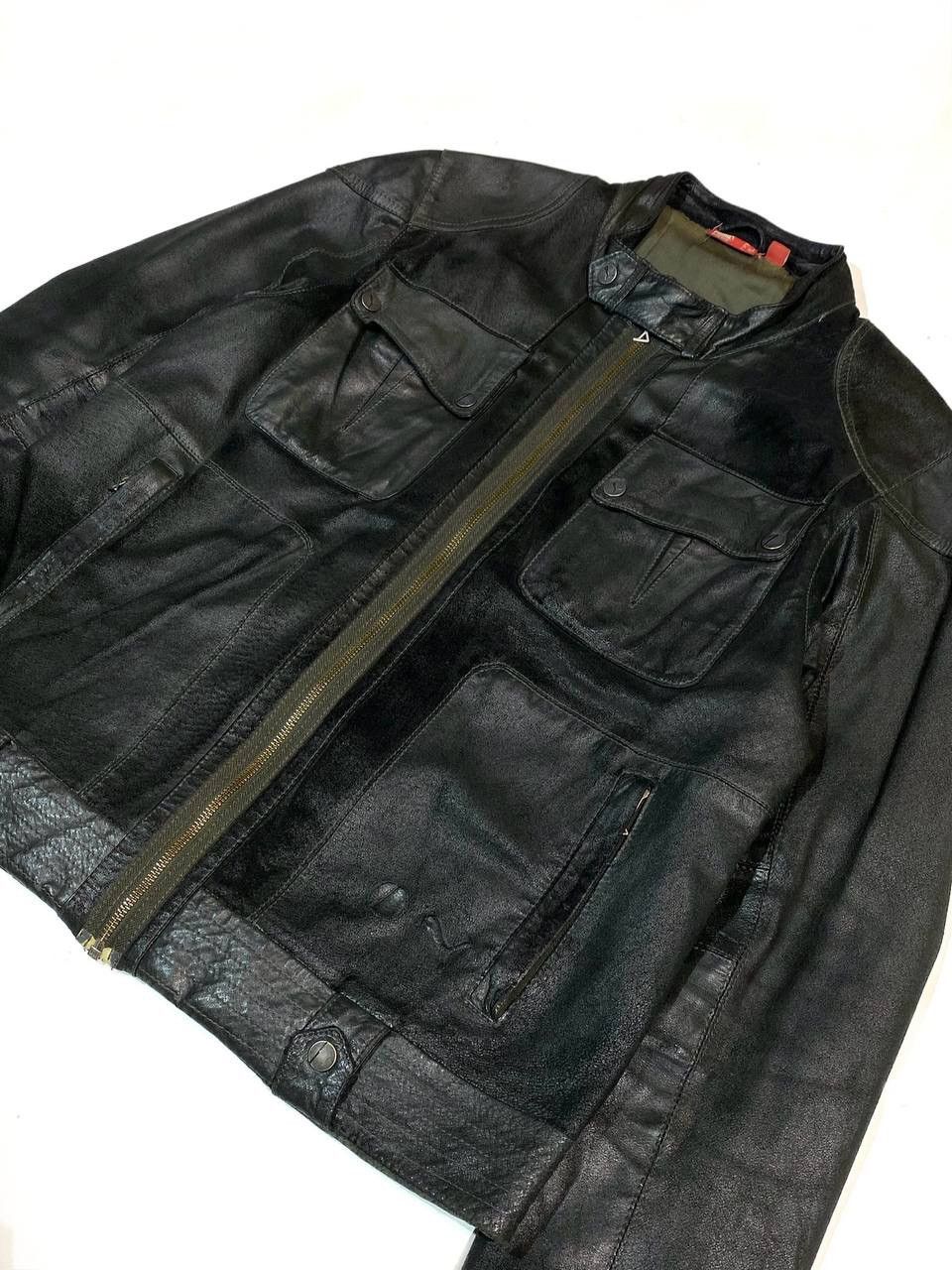 Puma Puma Ducati Men Black Moto Leather Jacket Racing Size US M / EU 48-50 / 2 - 11 Thumbnail