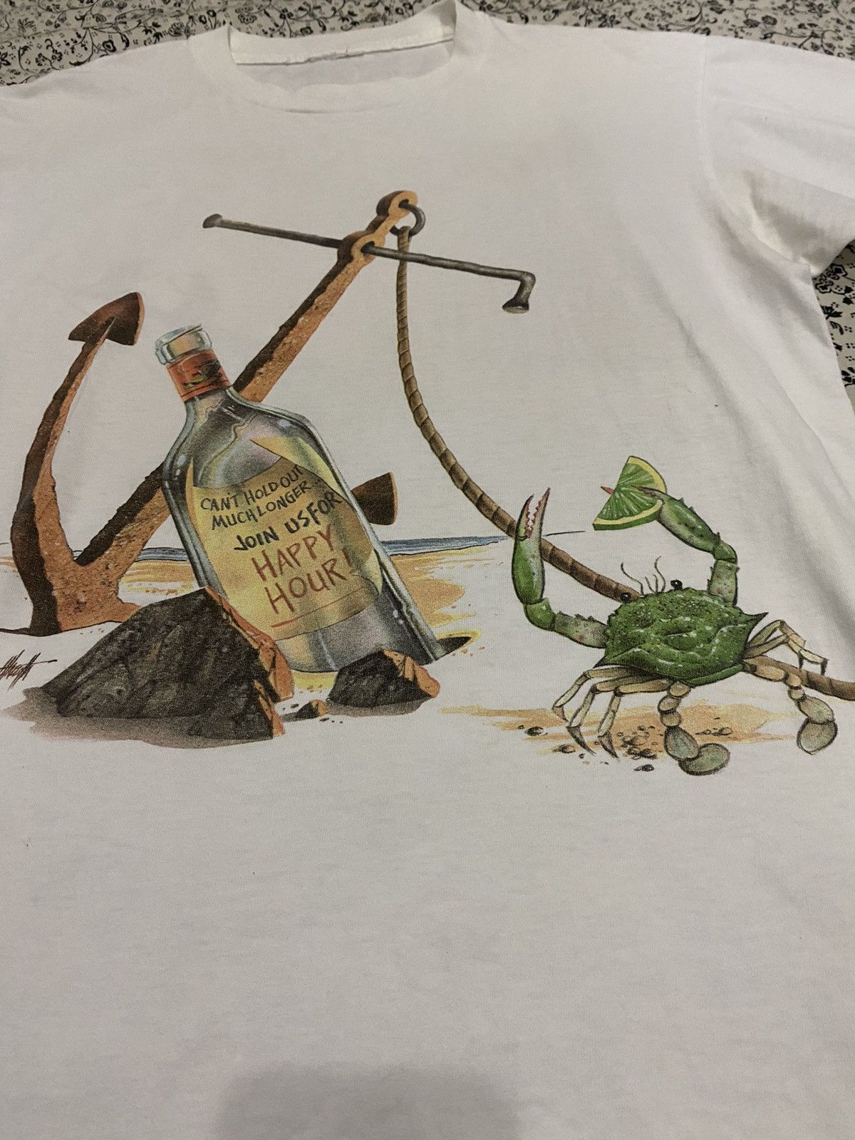 Vintage vtg 1998 carrabien sold tee Size US L / EU 52-54 / 3 - 2 Thumbnail