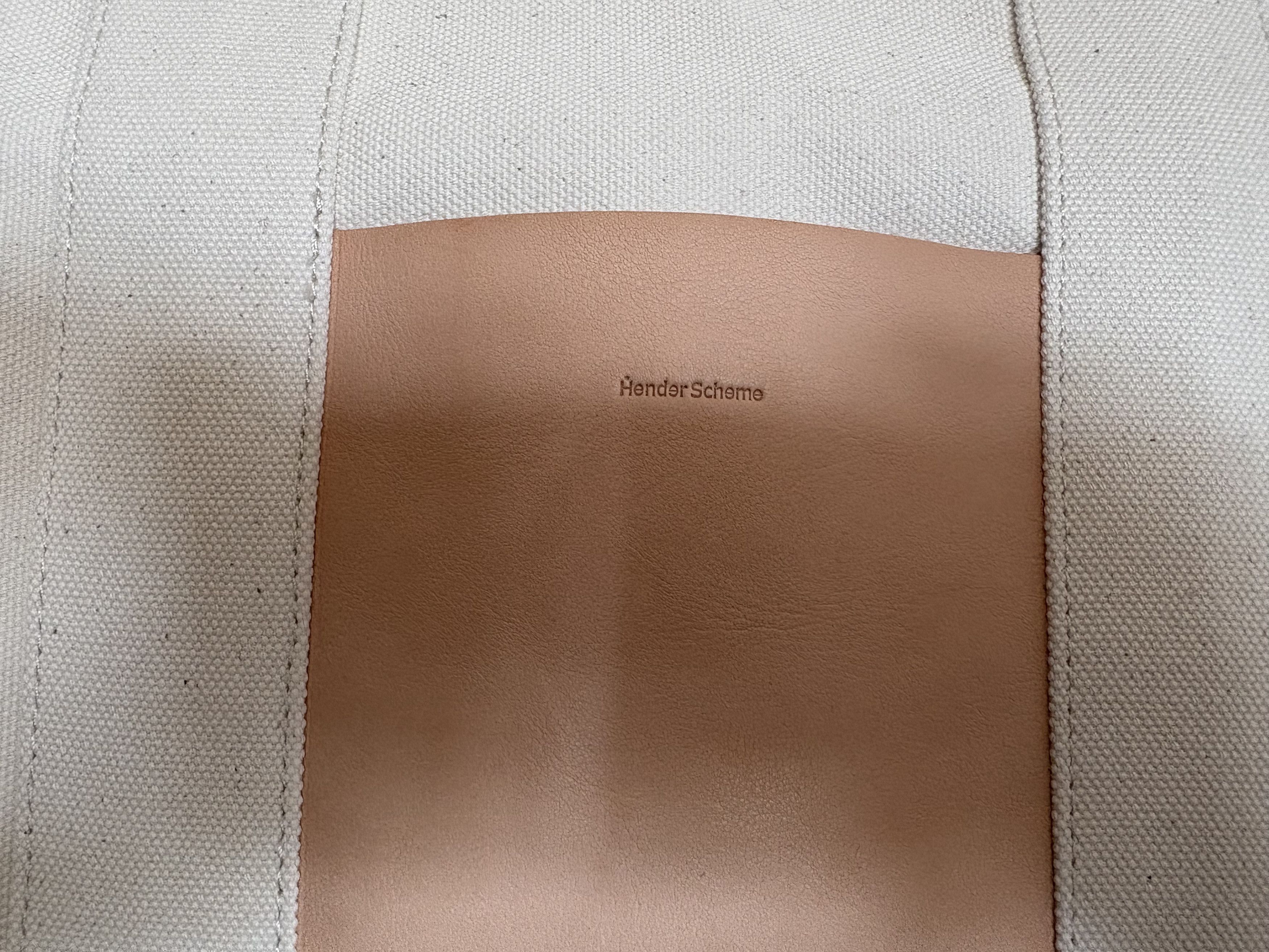 Hender Scheme HENDER SCHEME CANVAS TOTE BAG Size ONE SIZE - 2 Thumbnail