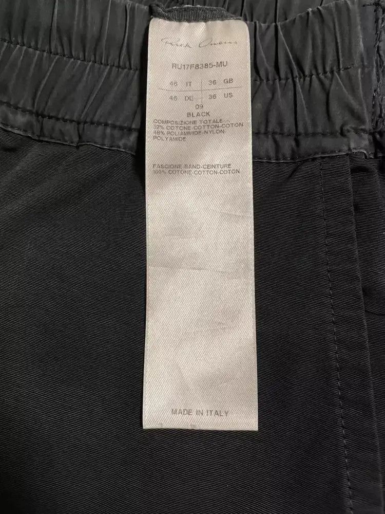 Rick Owens Rick Owens Sz 46 Rick Owens Mainline MU Material Cargo Sho Size US 30 / EU 46 - 5 Thumbnail