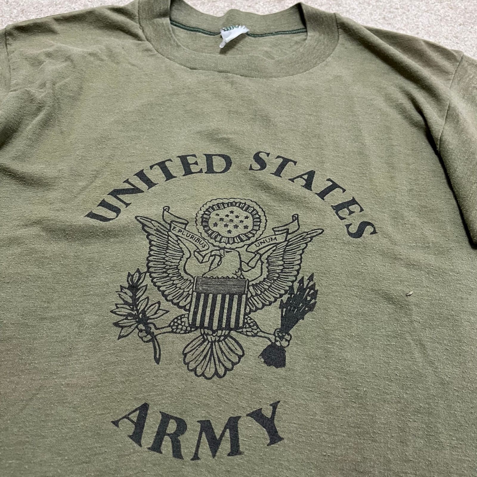 Other Vintage United States Army Military Olive Green Shirt Medium Size US M / EU 48-50 / 2 - 3 Thumbnail