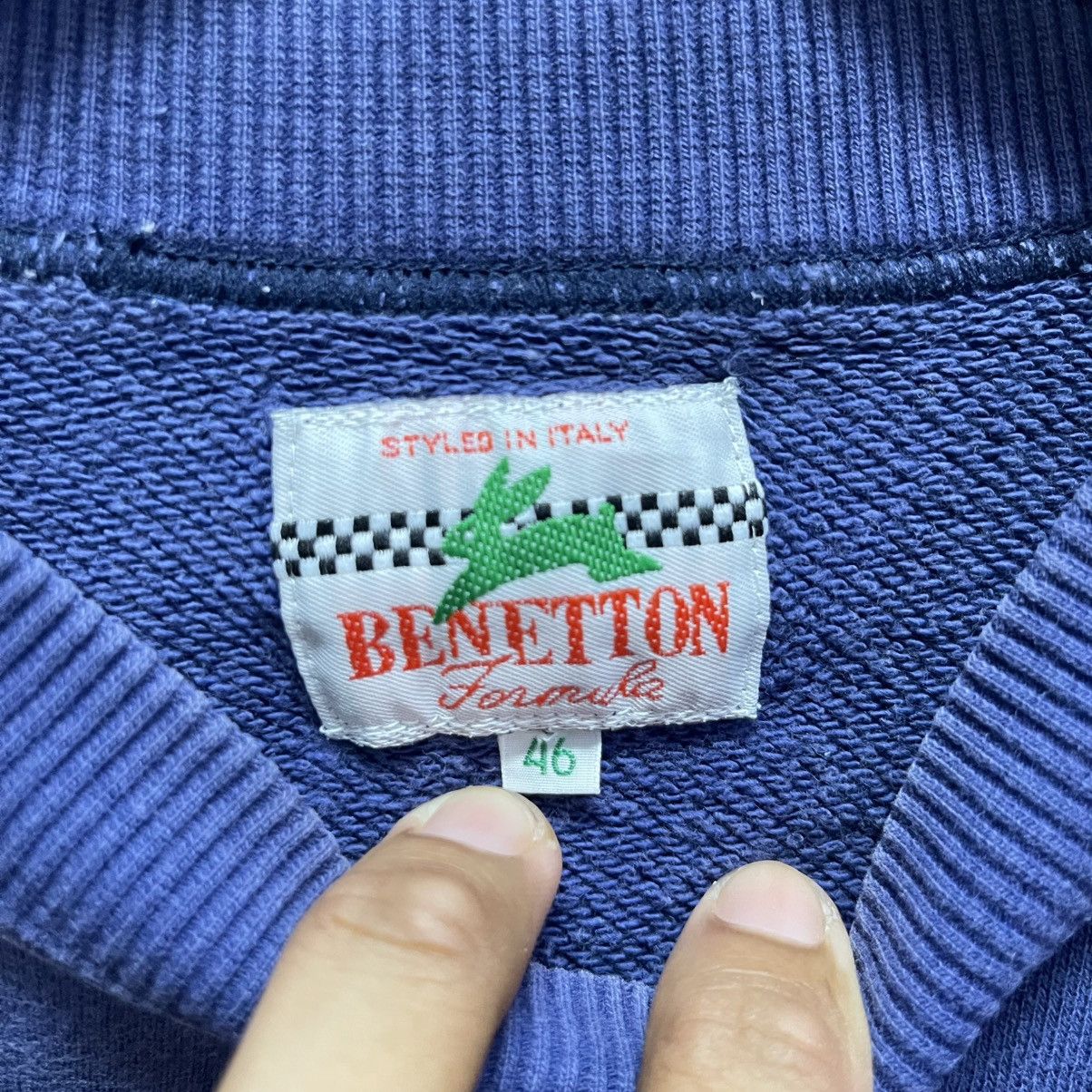 Formula 1 Vintage Benetton Formula 1 “Forza!” Sweatshirt (1990s) Size US M / EU 48-50 / 2 - 7 Thumbnail