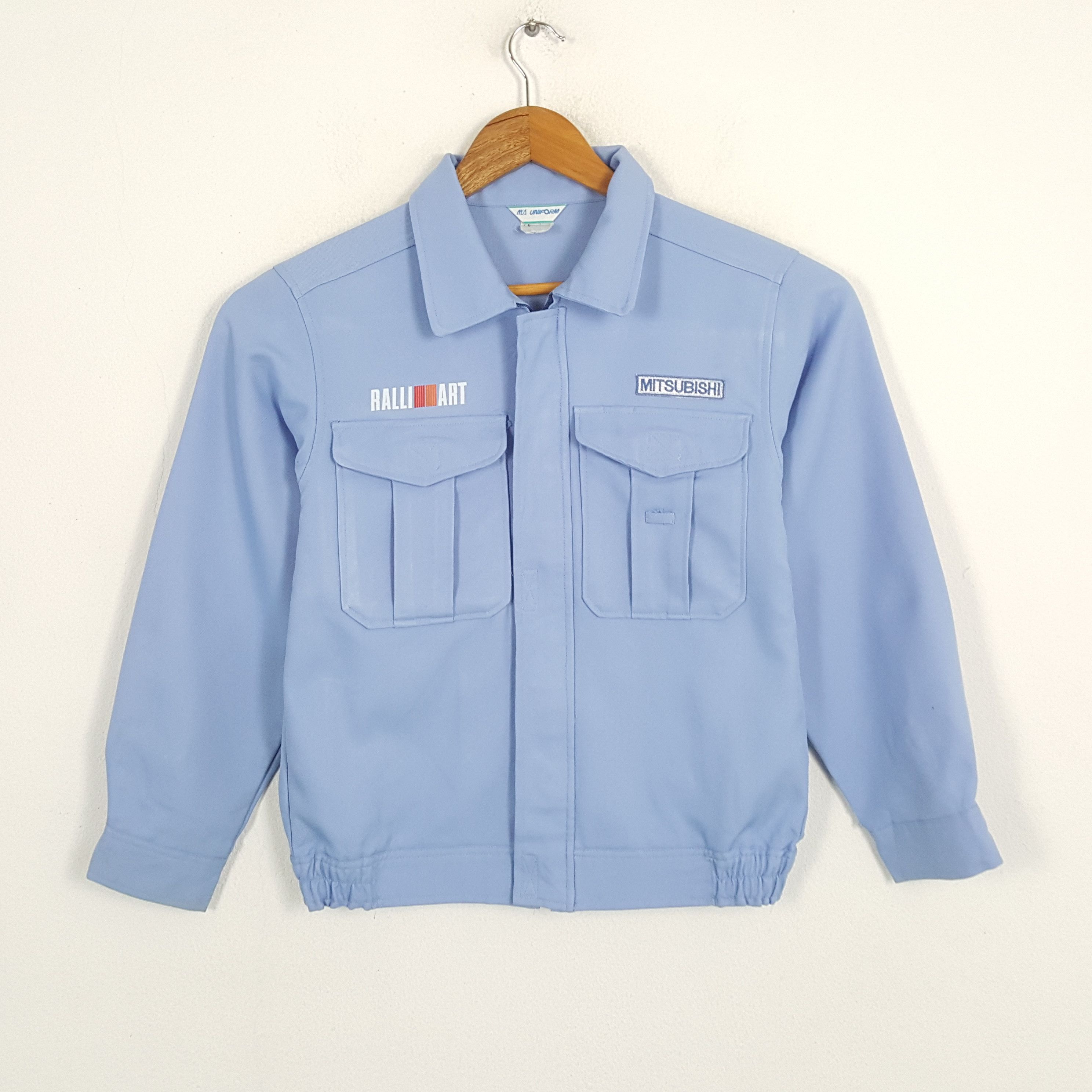 Japanese Brand × Vintage Vintage MITSUBISHI RALLI ART Japanese Racing Custom Jacket Size US S / EU 44-46 / 1 - 3 Thumbnail