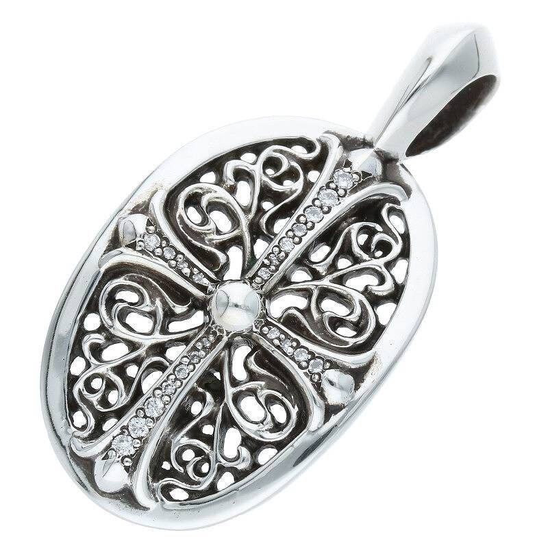 Chrome Classic Hearts アクセサリー Oval 22K Necklace