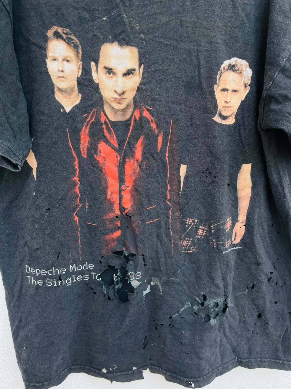 Band Tees × Vintage Vintage 90s Depeche Mode Very Hard For See This Shirt Size US XL / EU 56 / 4 - 7 Thumbnail