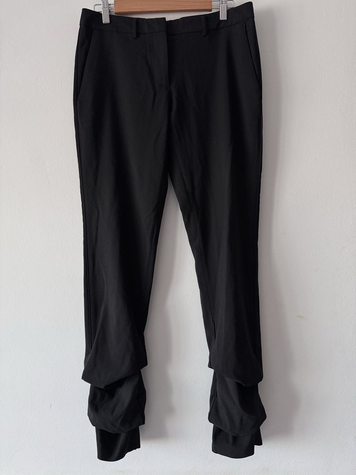 Maison Margiela 🔥🔥 Maison Margiela Black Wool Pants Size 30" / US 8 / IT 44 - 1 Thumbnail