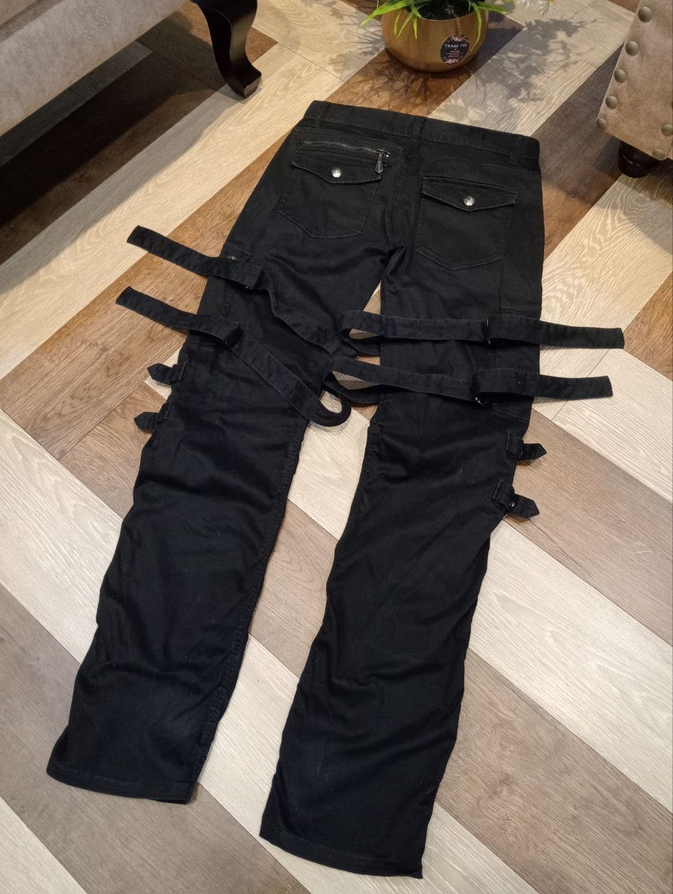 BERNINGS SHO JAPANESE BG-SHO CARGO BANDAGE PANTS SIZE M BLACK Size US 30 / EU 46 - 11 Thumbnail