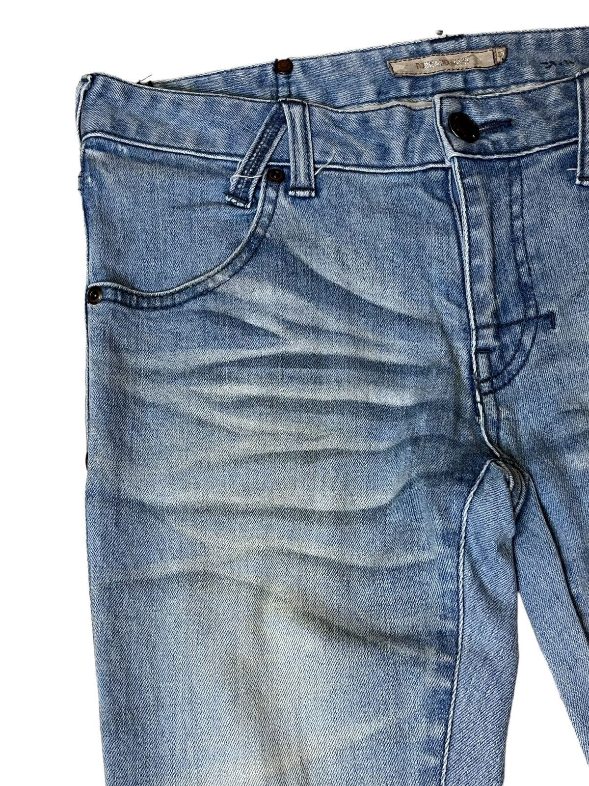 Tornado Mart VINTAGE TORNADO MART STRETCH COTTON SKINNY FADE JEANS Size US 30 / EU 46 - 5 Thumbnail