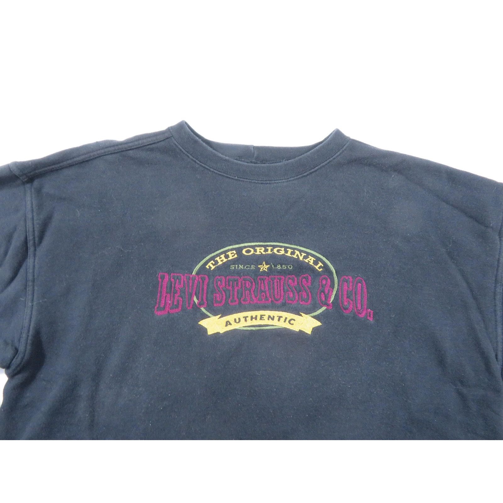 Levi's Levis Strauss & Co Brand Sweatshirt Black Sz XL? Size US XL / EU 56 / 4 - 2 Thumbnail