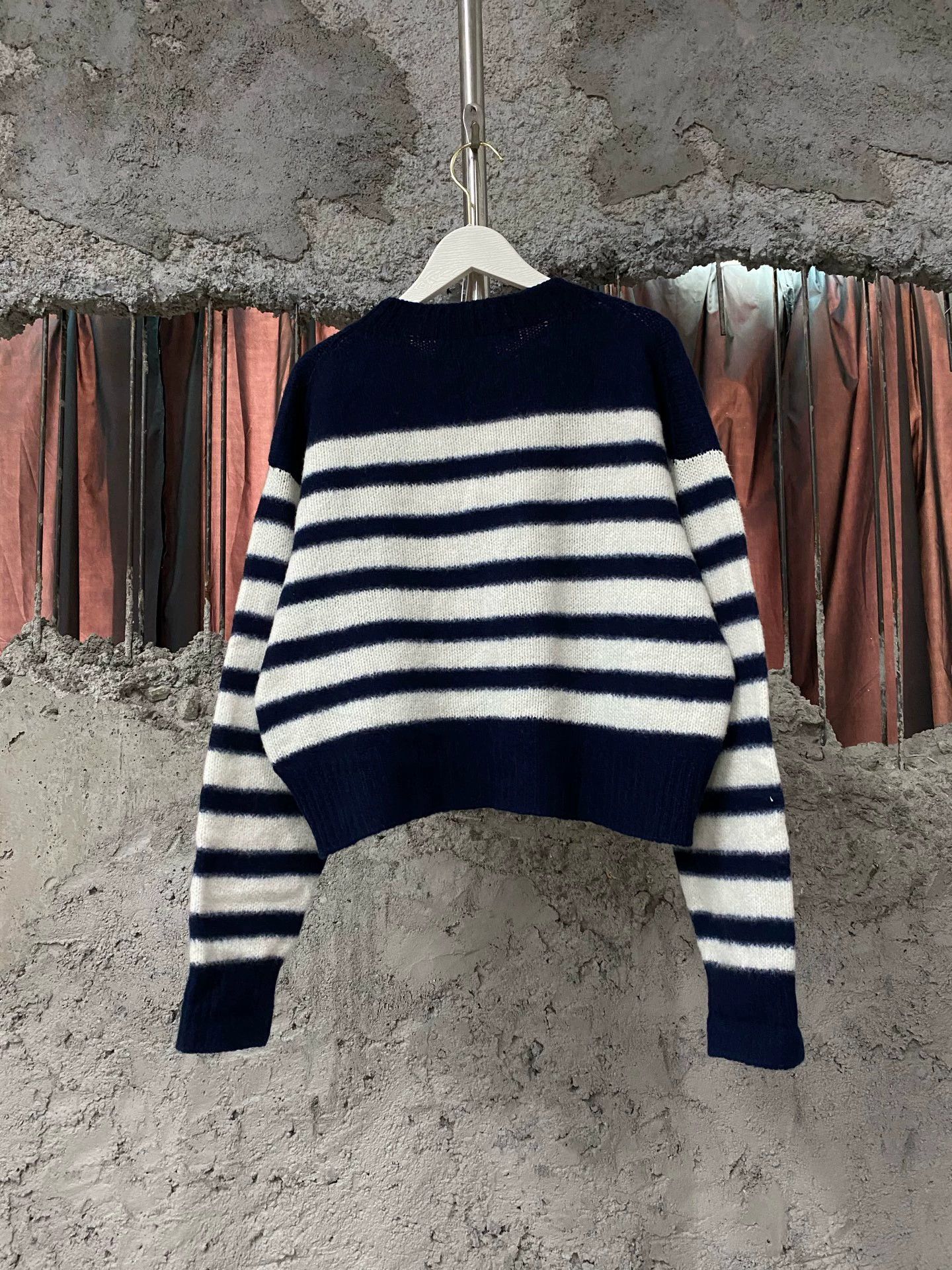 Dior Dior striped bee sweater 34 99new Size XS / US 0-2 / IT 36-38 - 2 Thumbnail