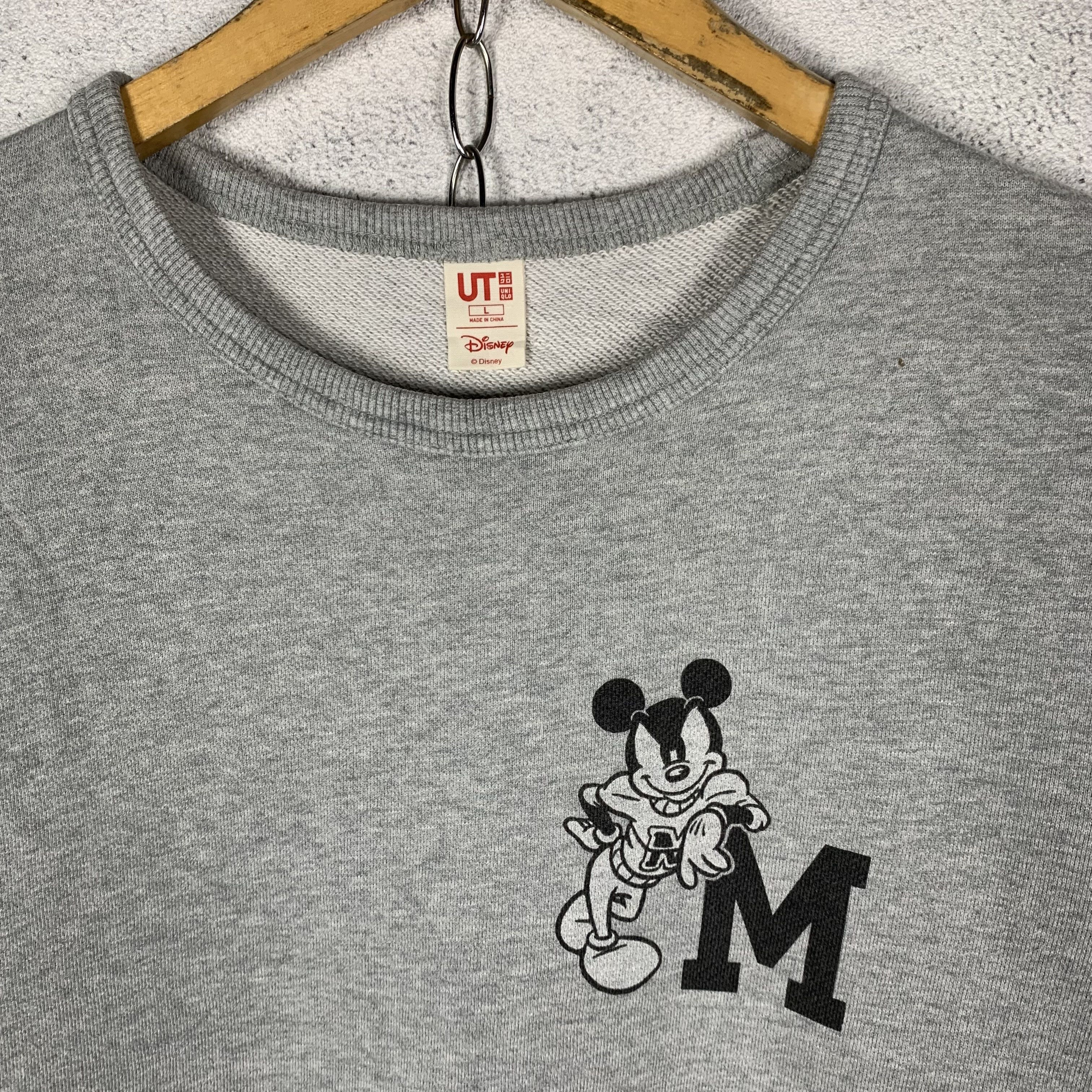 Disney Uniqlo x Mickey Mouse Disney Sweatshirt Crewneck Size US L / EU 52-54 / 3 - 3 Thumbnail