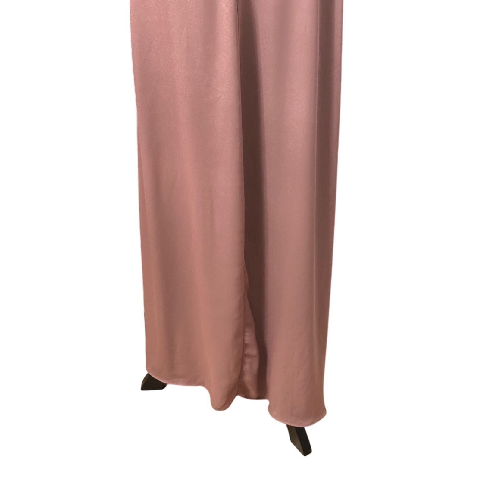 Other Everly A-Line Maxi Dress Ruched Halter Neckline Pink S NWOT Size S / US 4 / IT 40 - 6 Thumbnail