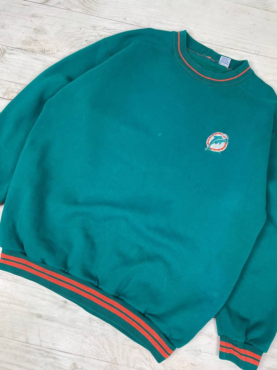 NFL Vintage The Game NFL Miami Dolphins Sweatshirt 90s Size US XL / EU 56 / 4 - 8 Thumbnail