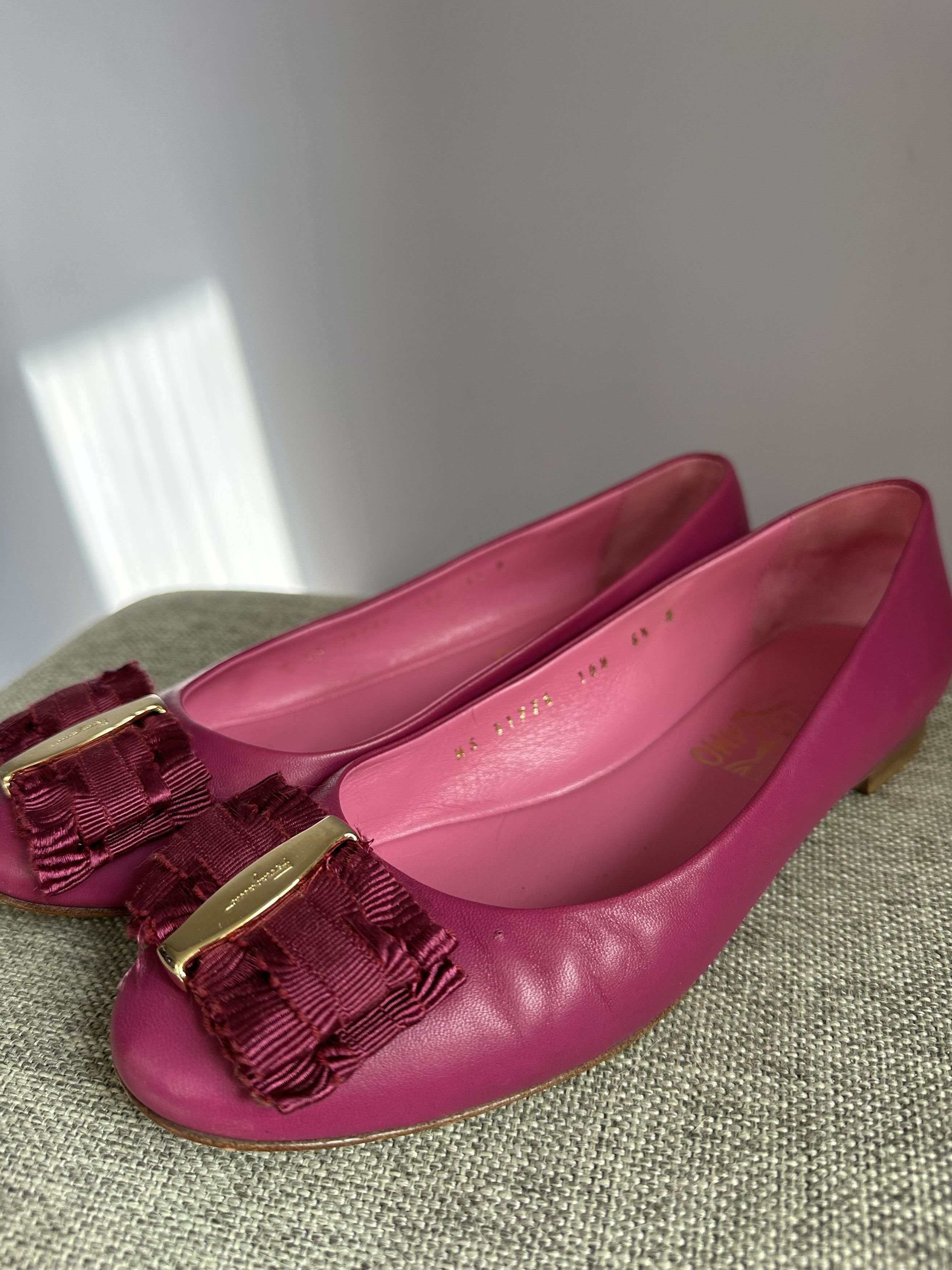 Salvatore Ferragamo Salvatore Ferragamo vera ballet flat Size US 6.5 / IT 36.5 - 2 Thumbnail