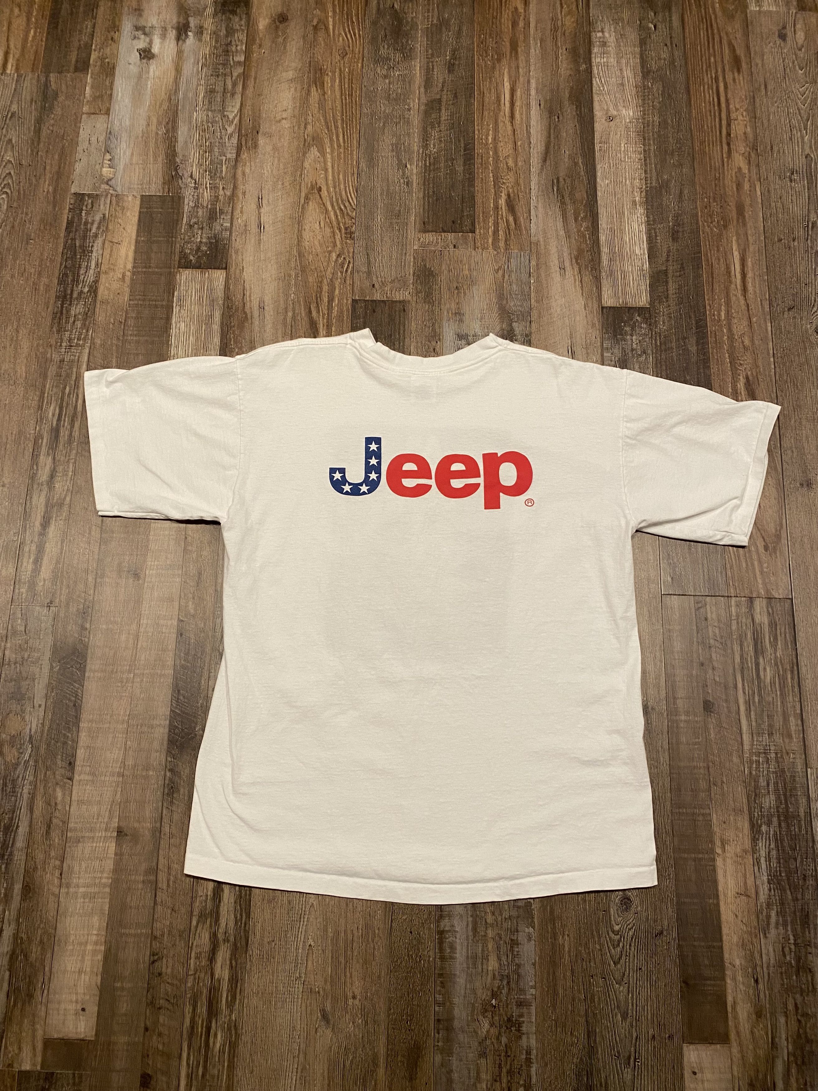 Jeep Vintage American Jeep T-shirt Size US XL / EU 56 / 4 - 3 Thumbnail
