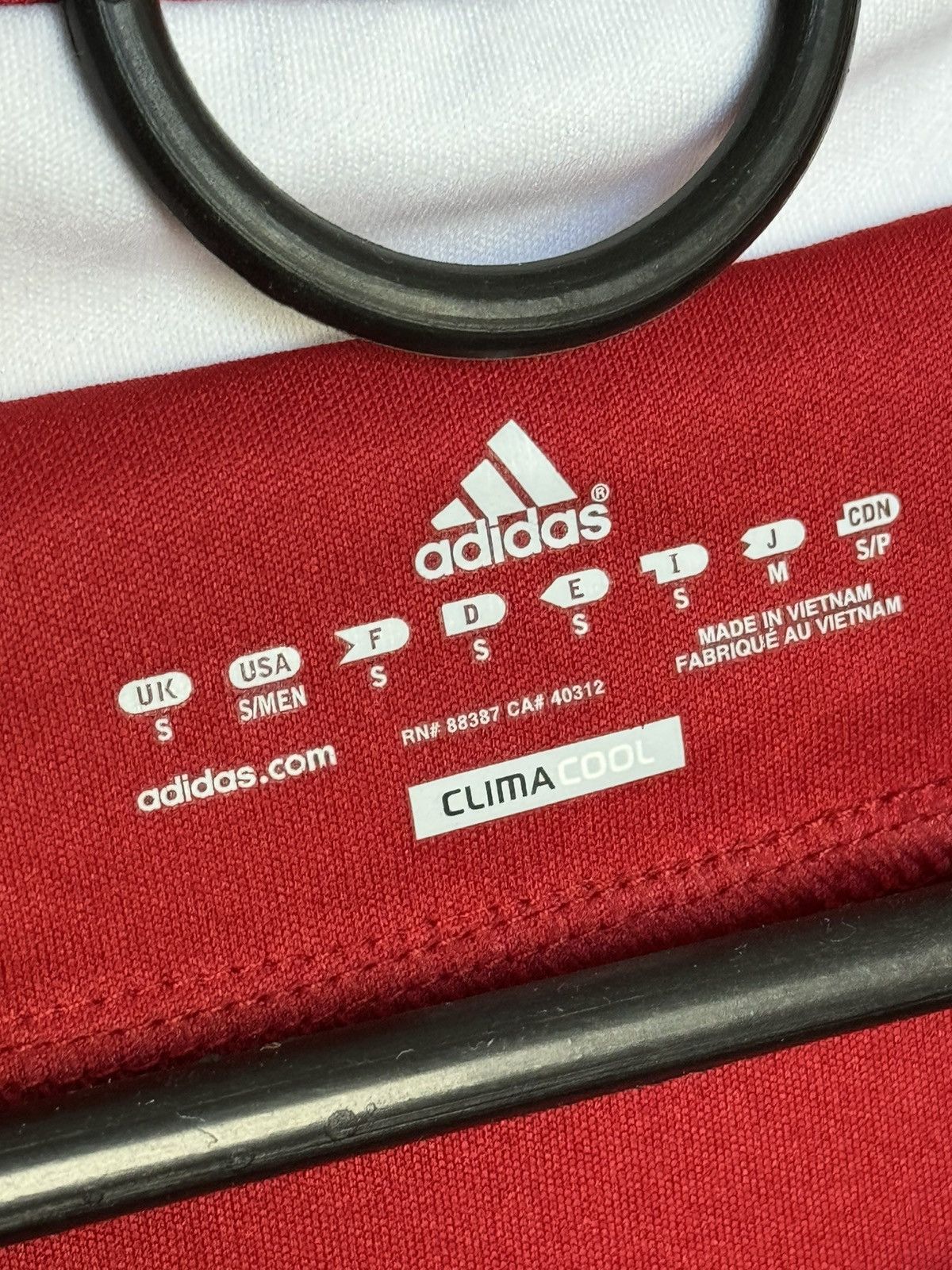 Adidas Denmark National Team 10/11 Home Football Jersey T-Shirt Size US S / EU 44-46 / 1 - 11 Thumbnail